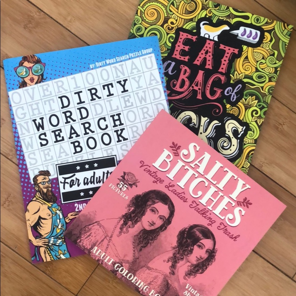Bundle: Adult Coloring and activity books!